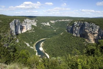 la Réserve Naturelle des Gorges de l'Ardèche M. Merck